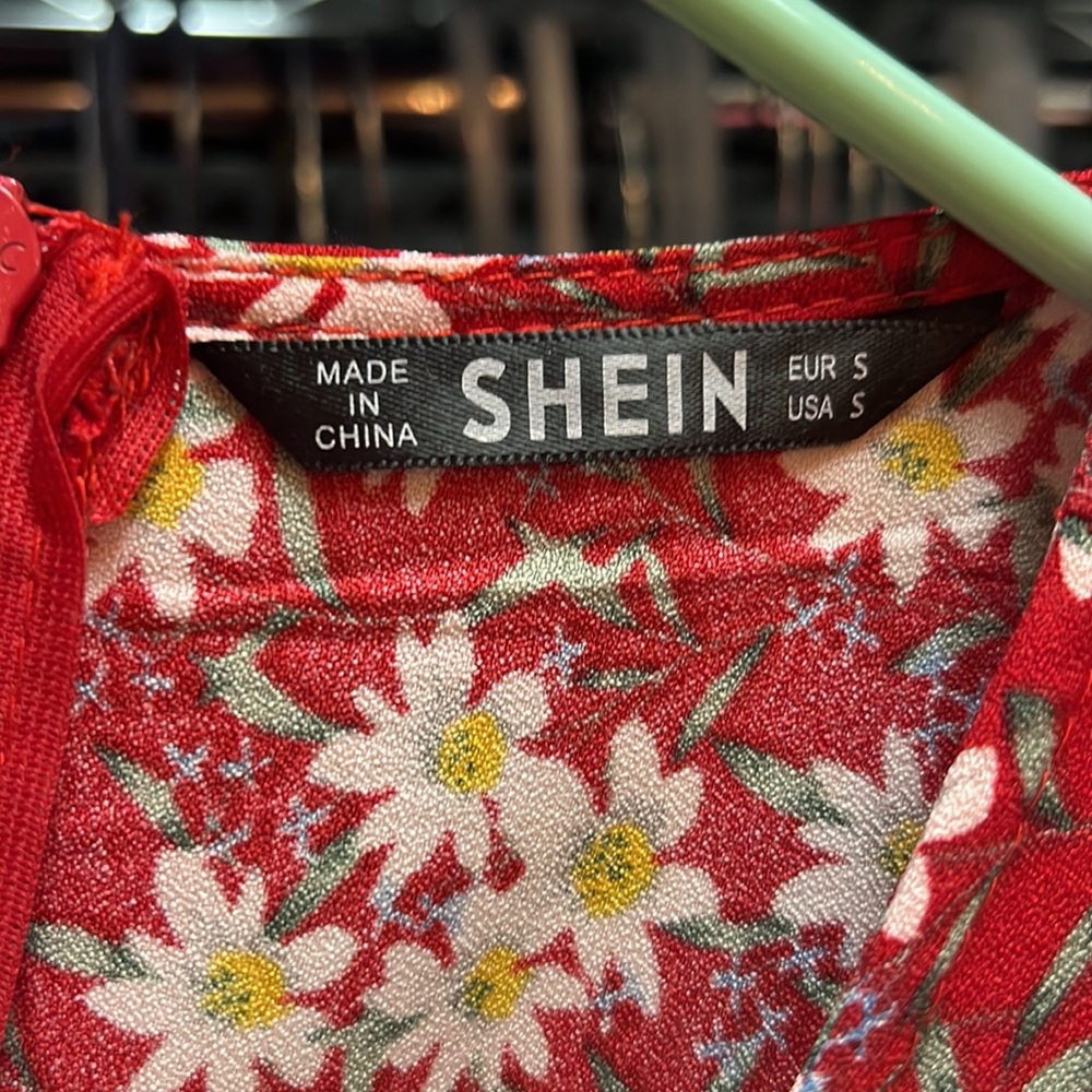 Bin 1 SHein floral dress S - Picture 3 of 5